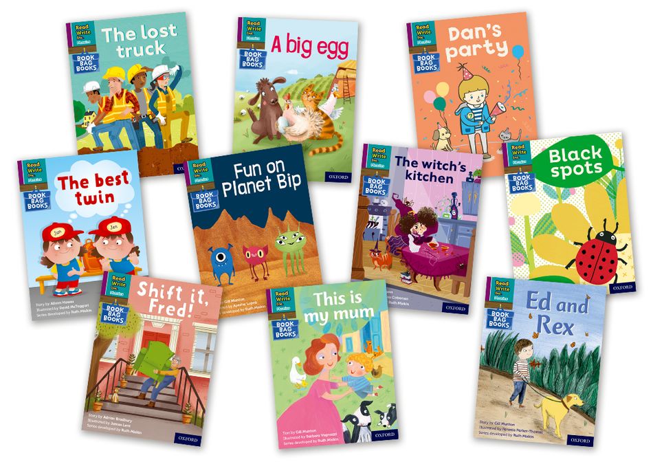 Read Write Inc - Phonics Set 2 Purple Book Bag Books Pack of 10 | Varios autores | 9780198420088 (OXFORD)