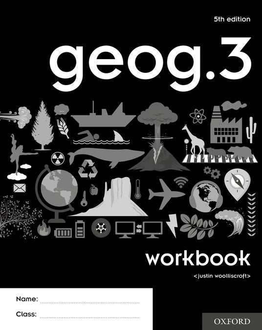 NEW geog.3 (5e) Workbook (pack of 10). Justin Wolliscroft (Oxford University Press España, S.A.) 9780198489924