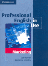 PROFESSIONAL ENGLISH IN USE MARKETING WITH ANSWERS - 9780521702690 Imagen principal del producto