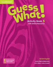 Guess What 5º EP WB Online Resources 16 CAMIN15EP (Cambridge) - 9781107545427 Imagen principal del producto