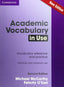 Academic Vocabulary In Use (+key) 2aedición | CAMBRIDGE