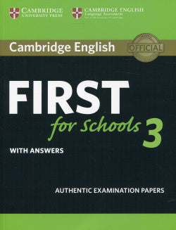 Cambridge English First 3 | CAMBRIDGE