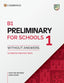 B1 Preliminary for Schools 1 for the Revised 2020 Exam Student's Book without Answers. Aa. Vv. (Cambridge University Press) 9781108718356