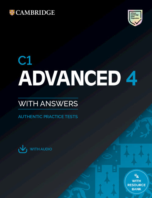 C1 Advanced 4 Practice Tests with answers. Aa. Vv. (Cambridge University Press) 9781108784993