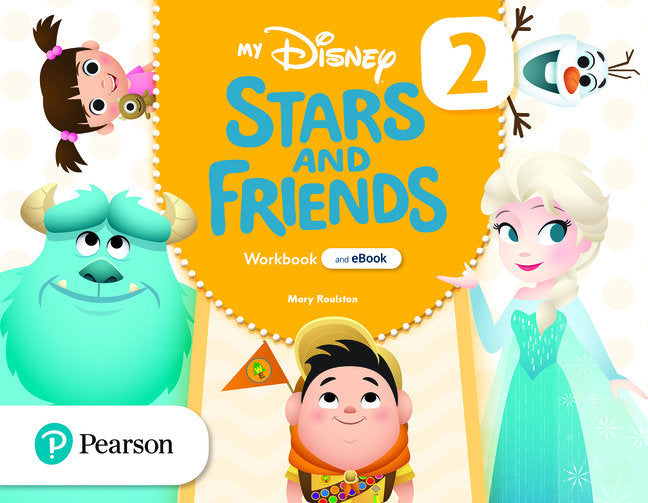 MY DISNEY STARS AND FRIENDS 4AÑOS 2 WB WITH EBOOK | AA,VV | 9781292395500 (Pearson Educacion) Imagen principal del producto