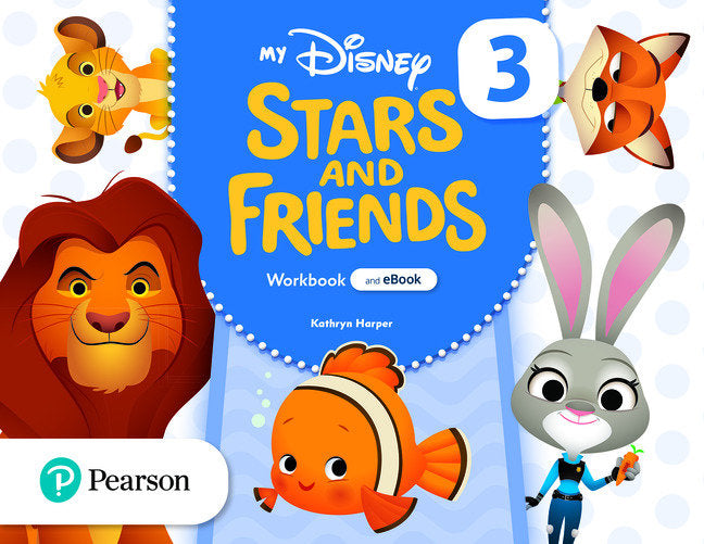 MY DISNEY STARS AND FRIENDS 5AÑOS 3 WB WITH EBOOK 21 | AA,VV | 9781292395517 (Pearson Educacion) Imagen principal del producto