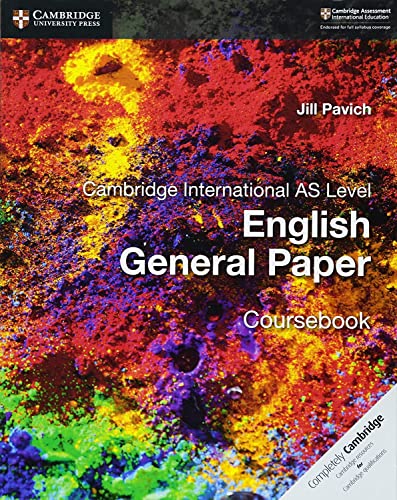 Cambridge International As Level English General P