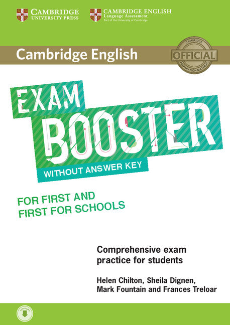 Cambridge English Exam Booster for First and First for Schools without Answer Key with Audio. Aa. Vv. (Cambridge University Press) 9781316641750 Imagen principal del producto