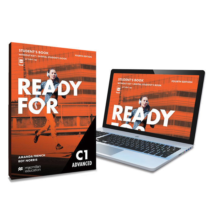 READY FOR C1 ADVANCED Student's book without key: libro del alumno impreso y digital sin respuestas. French, Amanda (Macmillan) 9781380052445 Imagen principal del producto