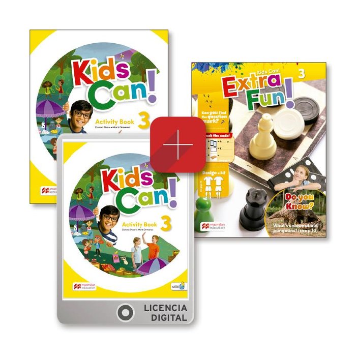 KIDS CAN 3 WB EXTRAFUN EPACK | AA,VV | 9781380052872 (Macmillan)