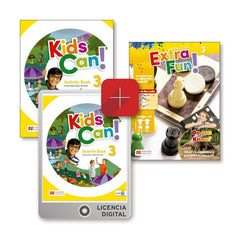 KIDS CAN 3 WB EXTRAFUN EPACK | AA,VV | 9781380052872 (Macmillan)