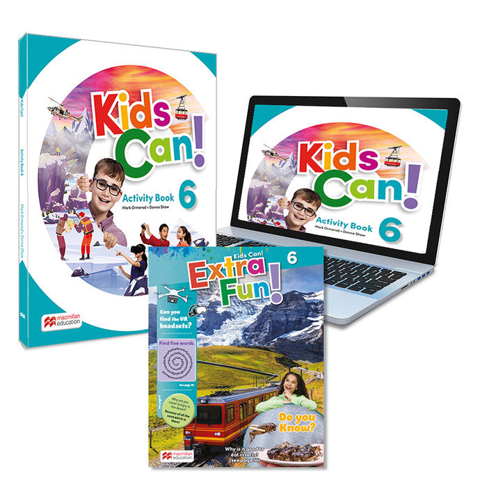 KIDS CAN! 6 Activity Book, ExtraFun & Pupil's App: cuaderno de actividades impreso | Varios autores | 9781380053695 (Macmillan)