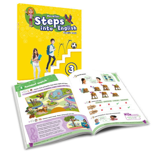 MAC STEPS INTO ENG 3 Pb | Macmillan | 9781380060365 (Macmillan)