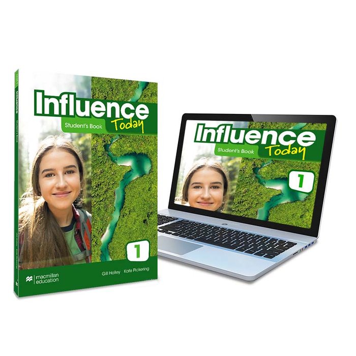 INFLUENCE TODAY 1 Student's book: libro de texto y versión digital (licencia 15 meses) | Varios autores | 9781380086051 (MACMILLAN) Imagen principal del producto