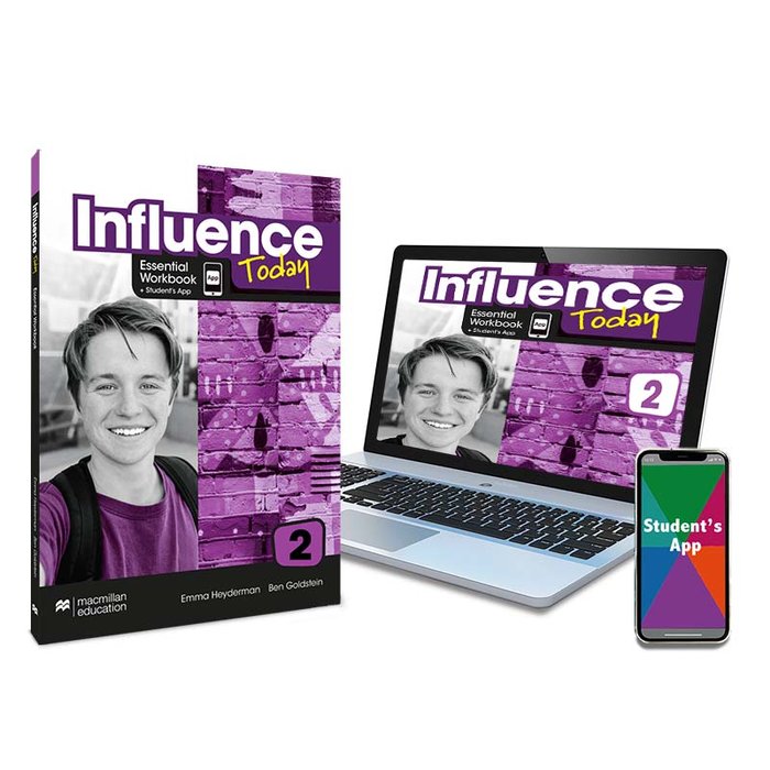INFLUENCE TODAY 2 Essential Workbook, Competence Evaluation Tracker y Student's App | Varios autores | 9781380086136 (MACMILLAN) Imagen principal del producto