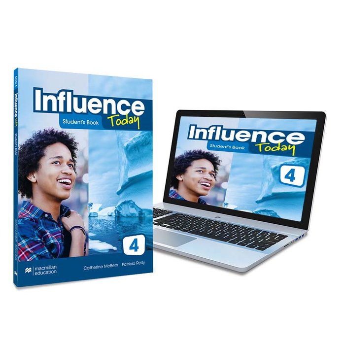 INFLUENCE TODAY 4 Student's book: libro de texto y versión digital (licencia 15 meses) | Varios autores | 9781380086358 (MACMILLAN) Imagen principal del producto