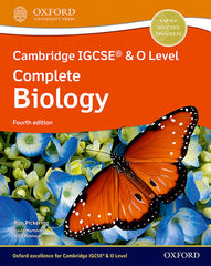 NEW Cambridge IGCSE & O Level Complete Biology: Student Book (Fourth Edition) | Varios autores | 9781382005760 (OXFORD)