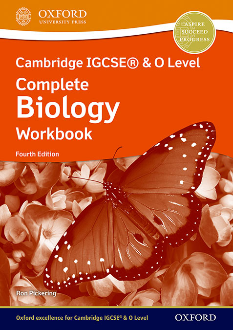 NEW Cambridge IGCSE & O Level Complete Biology: Workbook (Fourth Edition) | Varios autores | 9781382005838 (OXFORD)