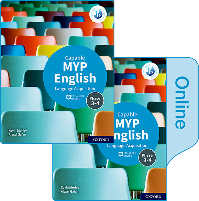 MYP English Language Acquisition Capable (Phases 3&4) Print and Enhanced Online Pack | Varios autores | 9781382010757 (OXFORD) Imagen principal del producto