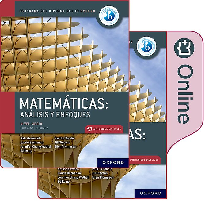 NEW DP Matemáticas: análisis y enfoques, nivel medio, paquete de libro impreso y digital. | Varios autores | 9781382032452 (OXFORD)
