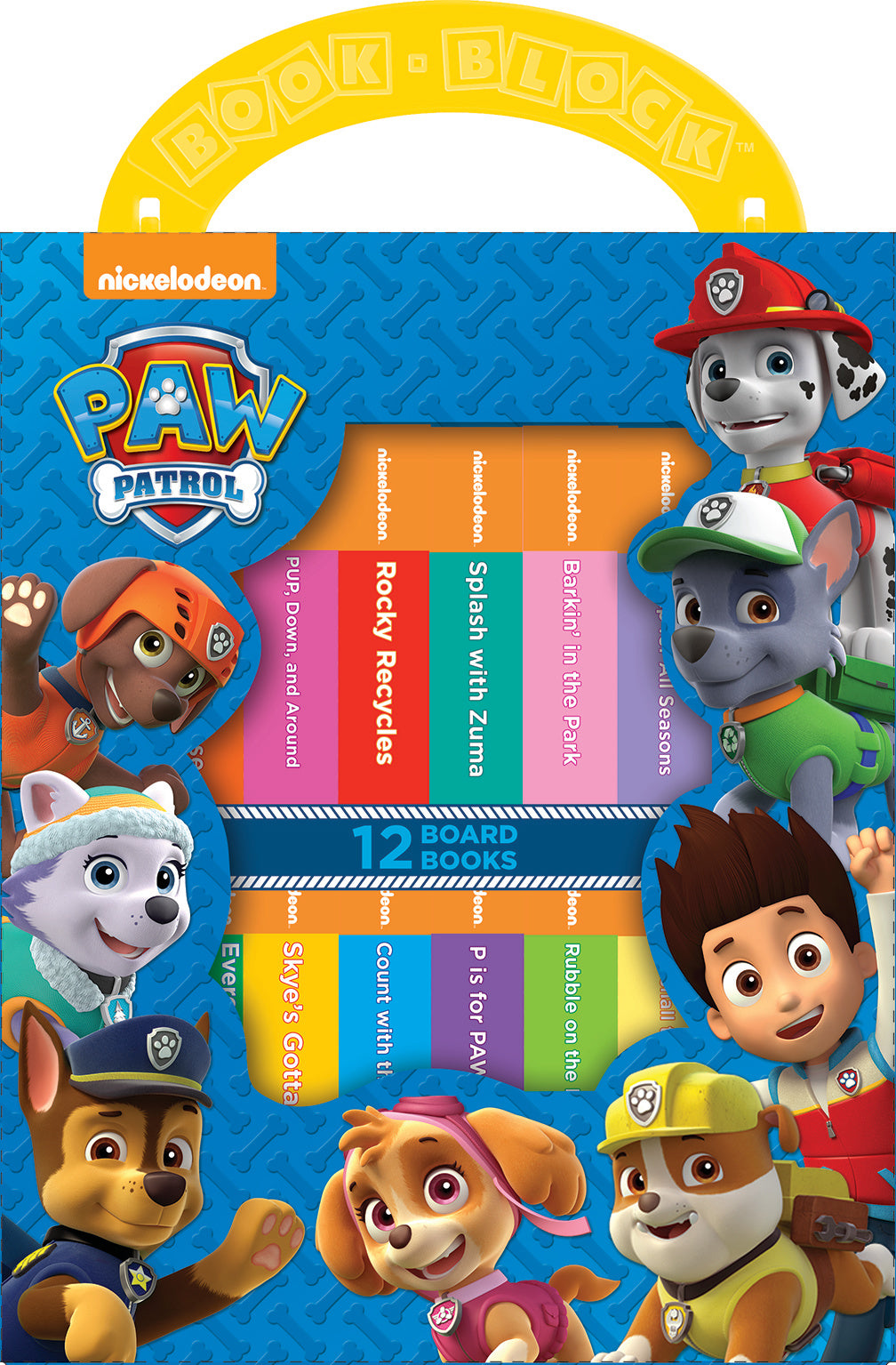Paw Patrol 12 Board Books  M1L
