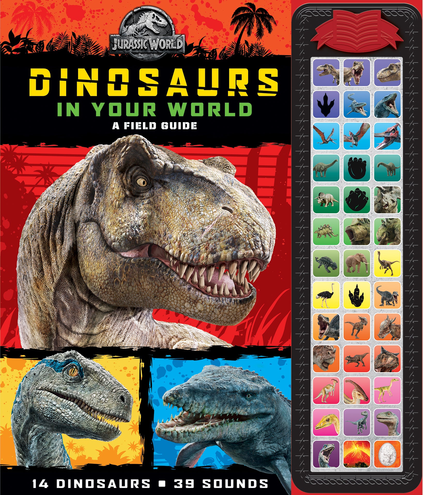 Sound Storybook Treasury: JURASSIC WORLD. DINOSAURS GALORE! Imagen principal del producto