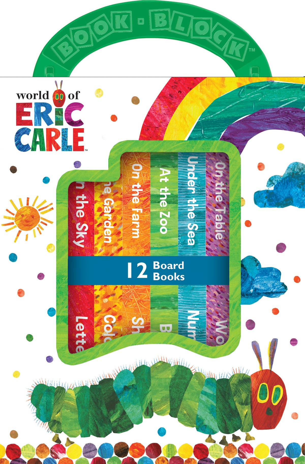 Eric Carle:12 Board Books  M1L