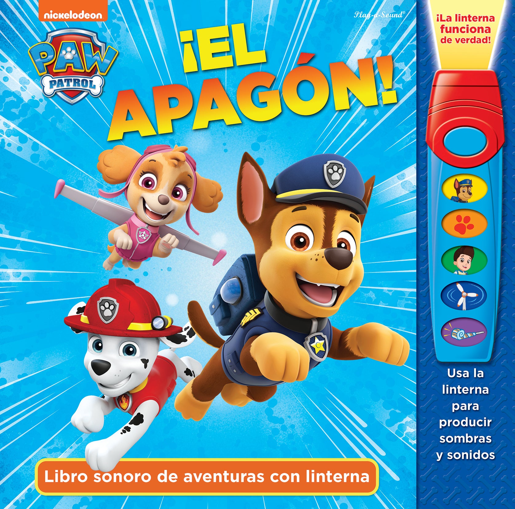 EL APAGÓN. LIBRO CON LINTERNA PATRULLA CANINA. FAB