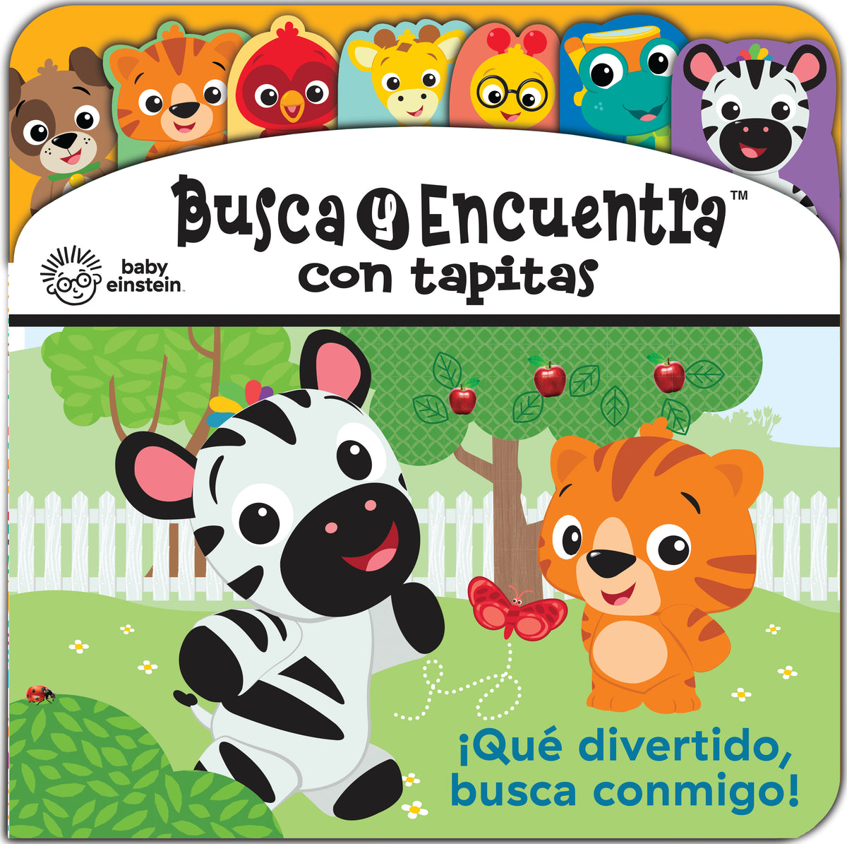 QUE DIVERTIDO, BUSCA CONMIGO. BUSCA Y ENCUENTRA CON TAPITAS BABY EINSTEIN LAF LF
