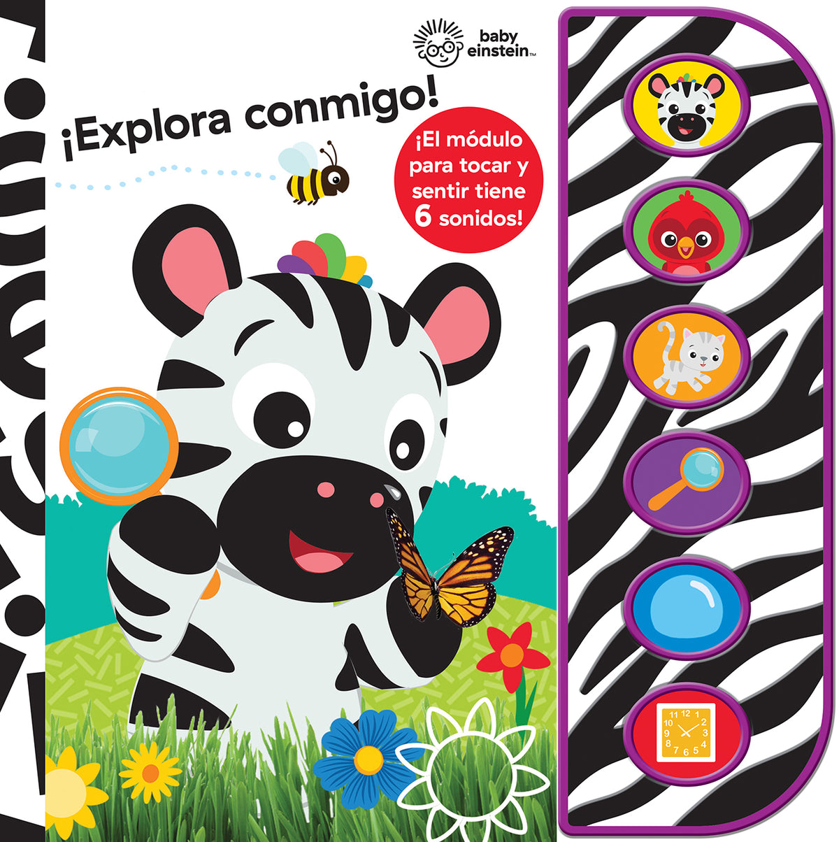 EXPLORA CONMIGO. BABY EINSTEIN. TSP: TEXTURED SOUND PAD TSP