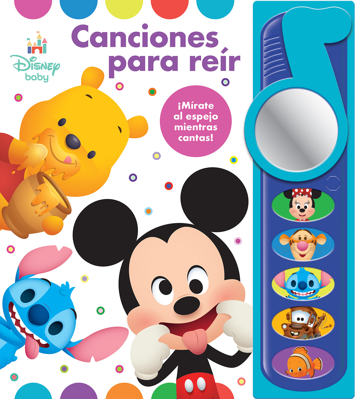 CANCIONES PARA REÍR DISNEY BABY NOTA MUSICAL CON ESPEJO Imagen principal del producto