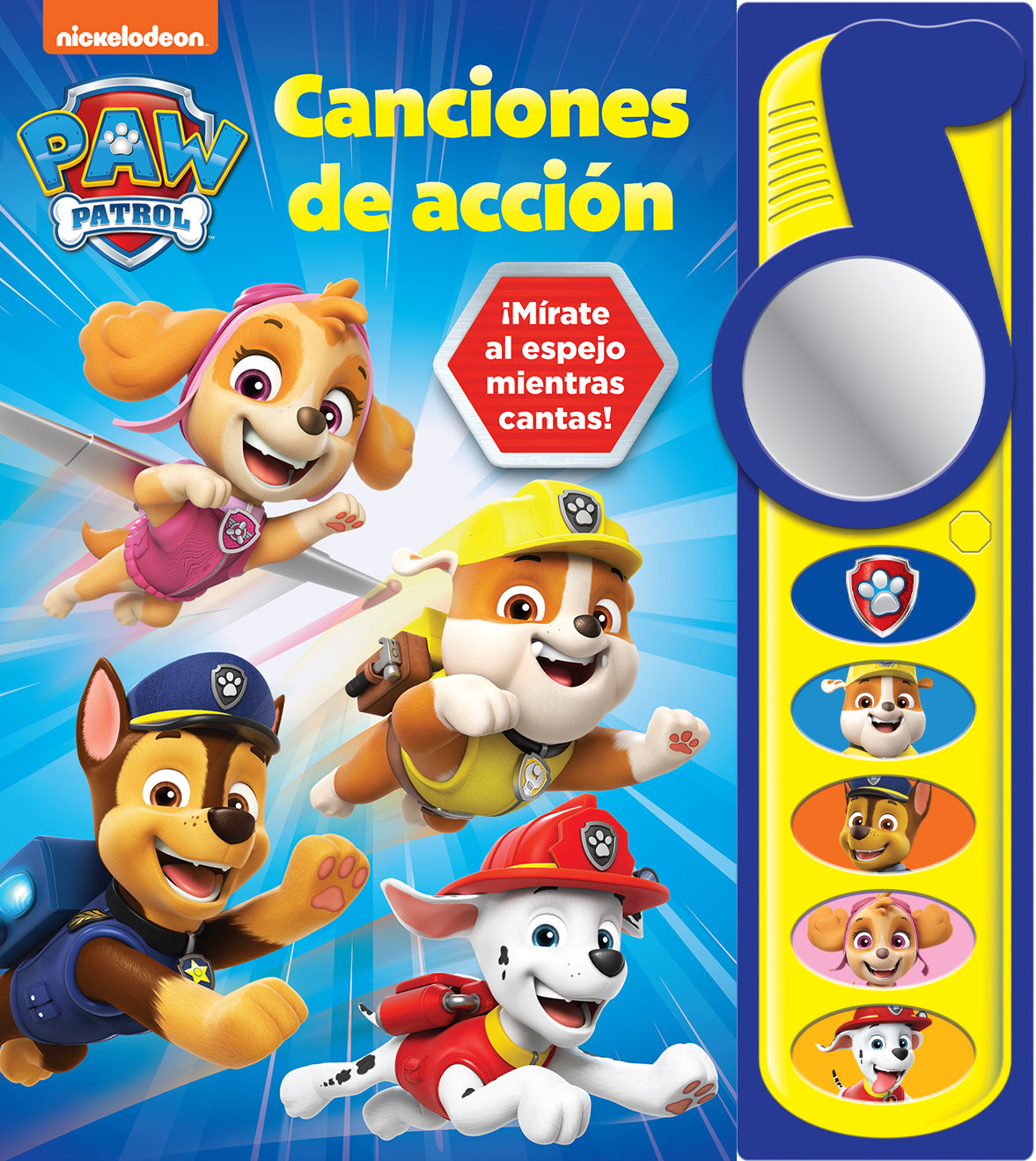 CANCIONES DE ACCIÓN PATRULLA CANINA NOTA MUSICAL CON ESPEJO Imagen principal del producto