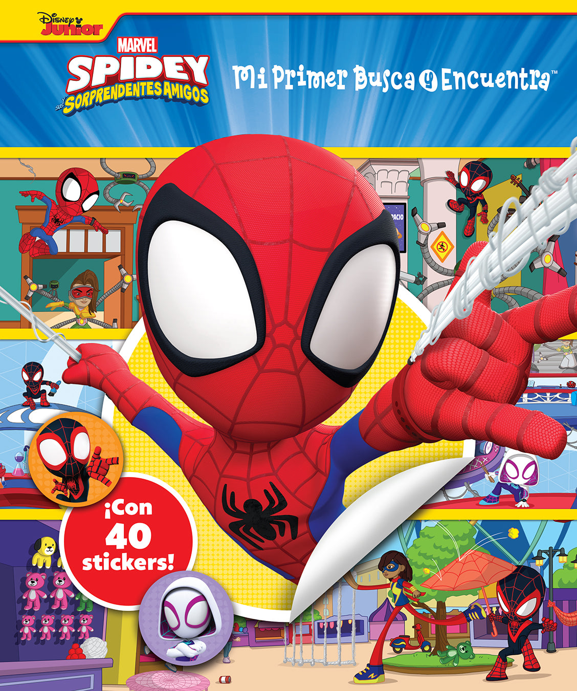 MI PRIMER BUSCA Y ENCUENTRA CON PEGATINAS SPIDEY Imagen principal del producto