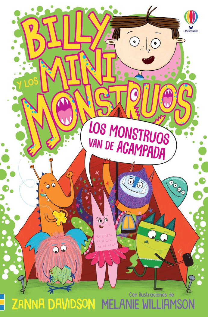 BILLY MINIMONSTRUOS 9 LOS MONSTRUOS VAN DE ACAMPADA | Davidson, Susanna | 9781805073710 (Usborne) Imagen principal del producto