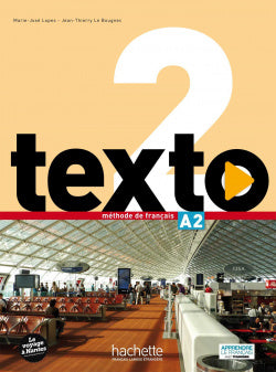 Texto 2 Livre Eleve Avec Dvd N | HACHETTE | 9782014015867