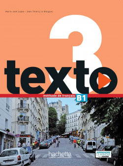 Texto 3 Alumno + Dvd | HACHETTE | 9782014015942