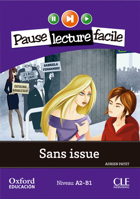 Sans issue. Lecture + CD-Audio. Adrien Payet (Oxford University Press España, S.A.) 9782090314250