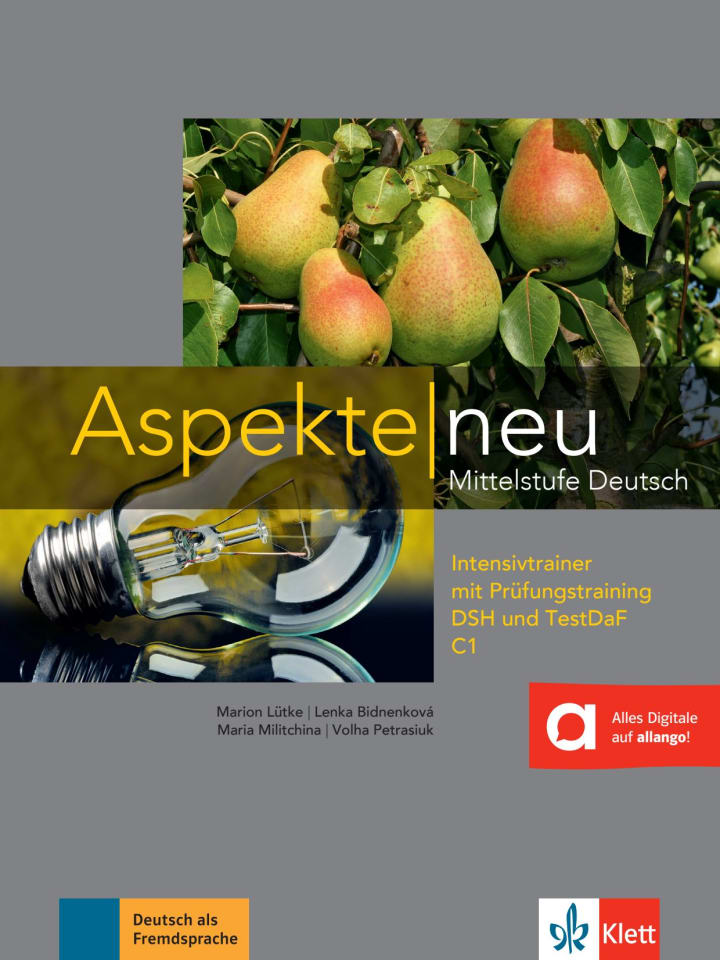 Aspekte neu c1 intensivtrainer. Aa. Vv. (Ernst Klett Sprachen GmbH) 9783126050418