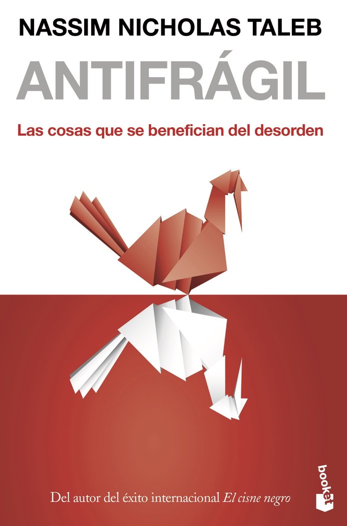 ANTIFRAGIL | TALEB,NASSIM NICHOLAS | BOOKET | 9788408149637 Imagen principal del producto