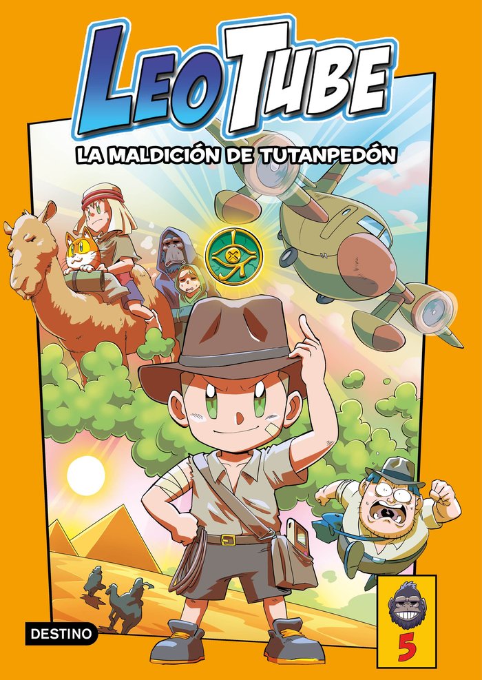 LEOTUBE 5 LA MALDICION DE TUTANPEDON | Leotube | 9788408271925 (Destino infantil y juvenil)