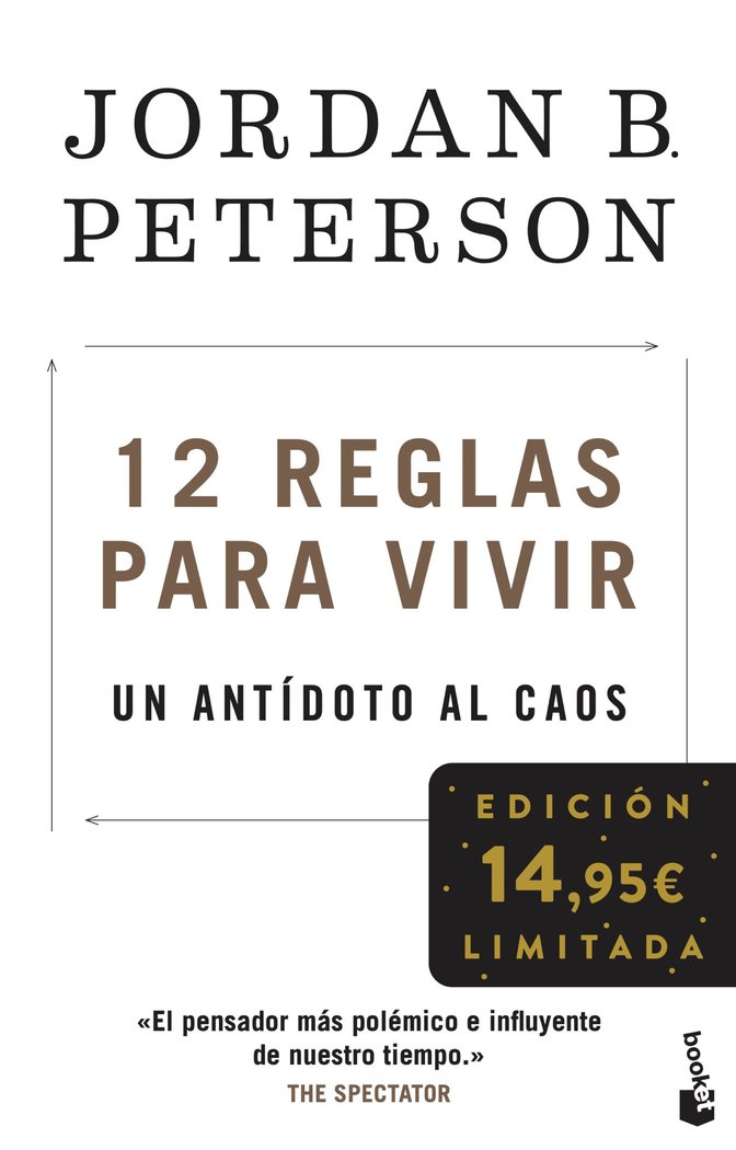 12 REGLAS PARA VIVIR | PETERSON, JORDAN B, | BOOKET | 9788408293811