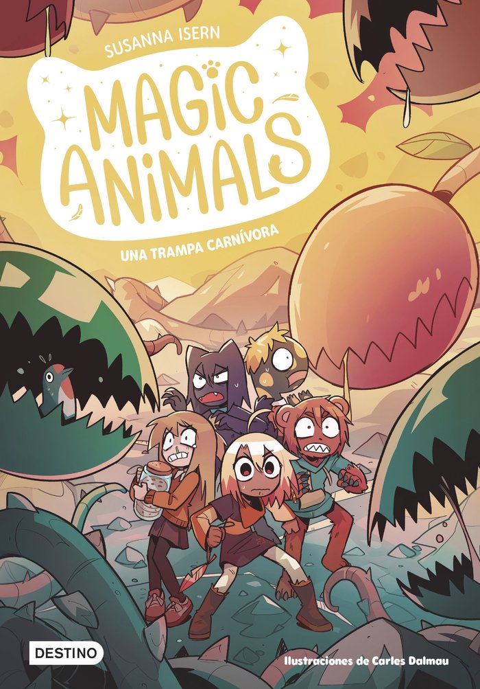 MAGIC ANIMALS 8 UNA TRAMPA CARNIVORA | Isern, Susanna/dalmau, Carles | 9788408294047 (Destino infantil y juvenil)
