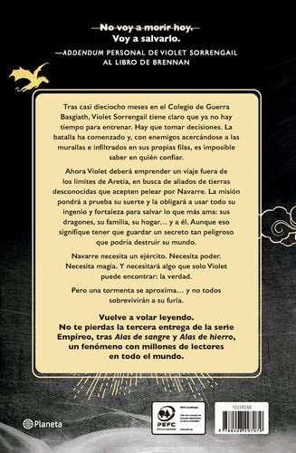 🐉 ALAS DE ÓNIX (EMPÍREO 3) – REBECCA YARROS Imagen secundaria del producto
