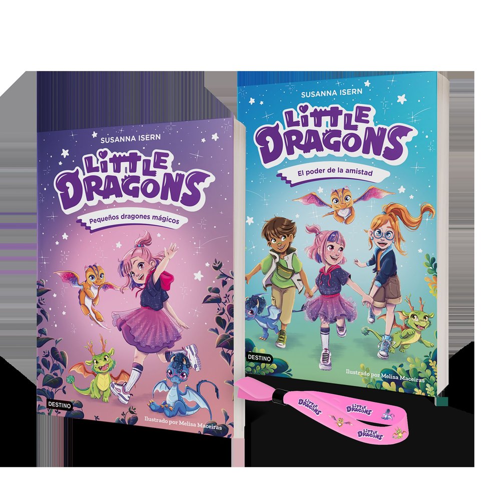 PACK LITTLE DRAGONS 1+2+GADGET | Susanna Isern | 9788408303909 (Destino infantil y juvenil)