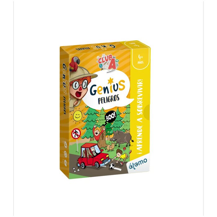 JUEGO DE RETOS BORRABLE PELIGROS | ATOMO | 1 UNIDAD | 9788409575602 Imagen principal del producto