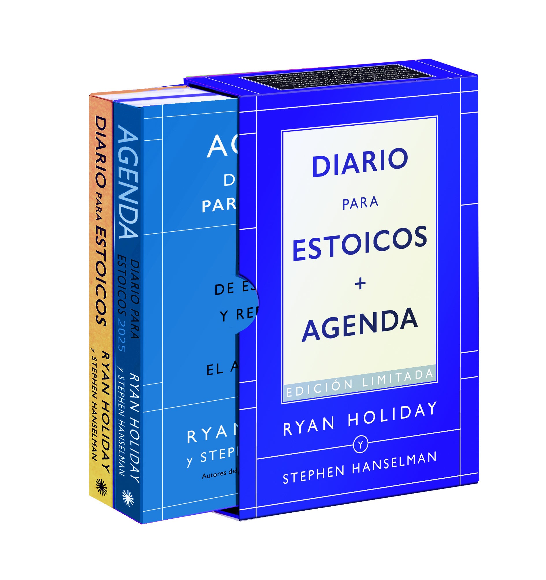 Estuche "Diario para estoicos" + Agenda (Ed. Limitada 2026). Ryan Holiday (Editorial Reverté) 9788410121393 Imagen principal del producto