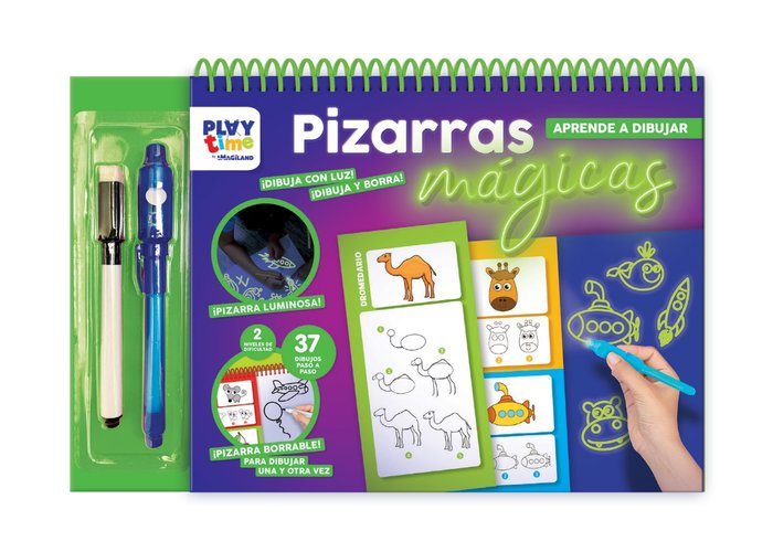 PINTALUZ PIZARRAS MAGICAS A DIBUJAR | PLAY TIME IMAGILAND | 1 UNIDAD | 9788410133549