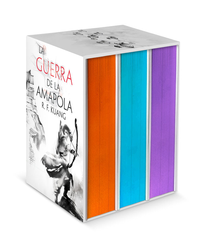 ESTUCHE LA GUERRA DE LA AMAPOLA SAGA COMPLETA | Kuang,r F | 9788410163508 (Hidra,editorial)