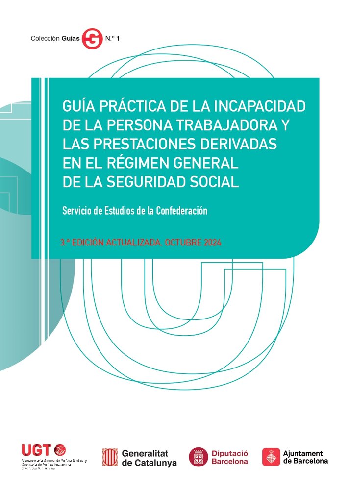 GUIA PRACTICA DE LA INCAPACIDAD DE LA PERSONA TRABAJADORA Y - 9788410167308 Imagen principal del producto