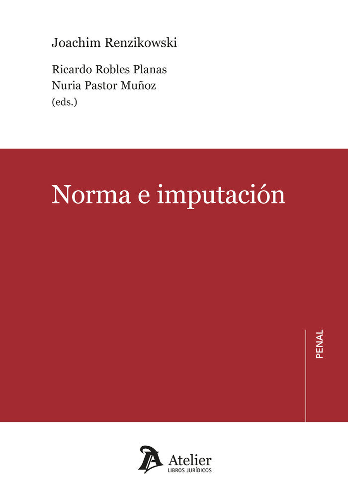 NORMA E IMPUTACION - 9788410174634 Imagen principal del producto